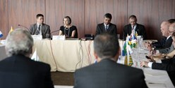 Ministra Cármen Lúcia se reúne com presidentes dos TREs em  19/02/2013