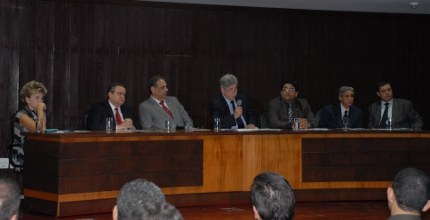 O Presidente do Tribunal Regional Eleitoral, desembargador Péricles Moreira Chagas, apresentou n...