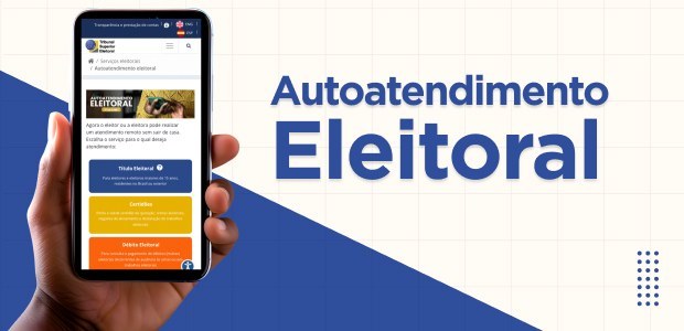 Plataforma on-line permite solicitar o título de eleitor, consultar a situação eleitoral, entre ...